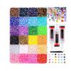Rhinestone Set with Glue and Pickup Pen, 24 Colors, 30,000 3 mm Flat Resin Rhinestones view 1