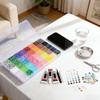 Rhinestone Set with Glue and Pickup Pen, 24 Colors, 30,000 3 mm Flat Resin Rhinestones view 3
