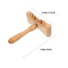 Abaodam Wooden Massage Stick for Full Body with Acupressure and Gua Sha Function view 2