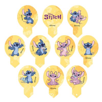 dekora Edible Wafer Decorations, Stitch and Angel, 20 Pieces