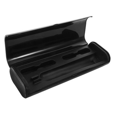 Tofficu Portable PP Travel Toothbrush Case with Soft Rubber, Organizer and Protective Storage for Electric Toothbrushes and Heads