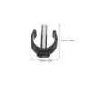 Tofficu C-Shaped Cane and Walker Clamps, Steel and ABS, 10-Pack view 2