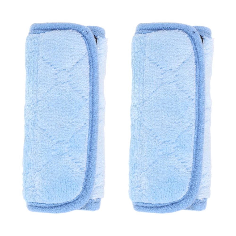 TOVINANNA Padded Armrest Pads for Wheelchairs and Rollators, Non-Slip, Sky Blue, Removable