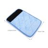 TOVINANNA Padded Armrest Pads for Wheelchairs and Rollators, Non-Slip, Sky Blue, Removable view 2