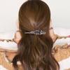 Vintage Large Hair Clip with Rhinestones for Christmas-Themed Parties, Alloy view 4