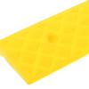FRCOLOR Portable Yellow Rubber Threshold Ramp with Non-Slip Surface view 3