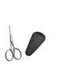 Abaodam Stainless Steel Beard Scissors with PU Protective Case view 1