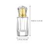TOYANDONA Vintage Octagonal Refillable Glass Perfume Bottle, 45 mL view 2