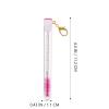 Abaodam 4-Piece Eyelash Brushes with Acrylic Keychains view 2