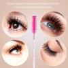 Abaodam 4-Piece Eyelash Brushes with Acrylic Keychains view 4