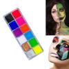 ACOGEDO 12-Color Face and Body Paint, Bright, Highly Saturated, Smooth, Safe and Non-Irritating, for Children and Adults, Highly Ductile for Halloween view 2