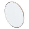 Jelquix 30X Magnifying Mirror, Round 6-Inch Mirror with 3 Suction Cups, Gold view 1