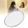 Jelquix 30X Magnifying Mirror, Round 6-Inch Mirror with 3 Suction Cups, Gold view 2