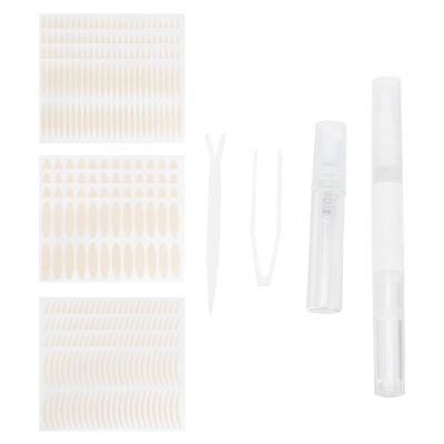 HOMSFOU Invisible Eyelid Sticker Set for Girls, Natural Paper Beauty Tape