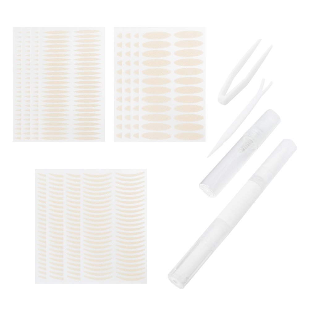 Hemobllo Invisible Double Eyelid Stickers for Women, Long-Lasting Paper Strips for Naturally Shaped Eyelids