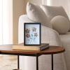 Huayeex Sea Glass Tabletop Picture Frame with Floral and Bird Motif view 2