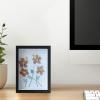 Huayeex Sea Glass Tabletop Picture Frame with Floral and Bird Motif view 3