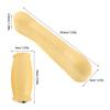 HOMSFOU TPR Crutch Pads for Underarm Supports and Hand Grips view 2