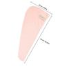 Quick-Dry Hair Towel Cap with Bunny Ears, Pink view 2