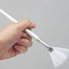 White Facial Mask Brush with Wooden Handle and Nylon Bristles view 4