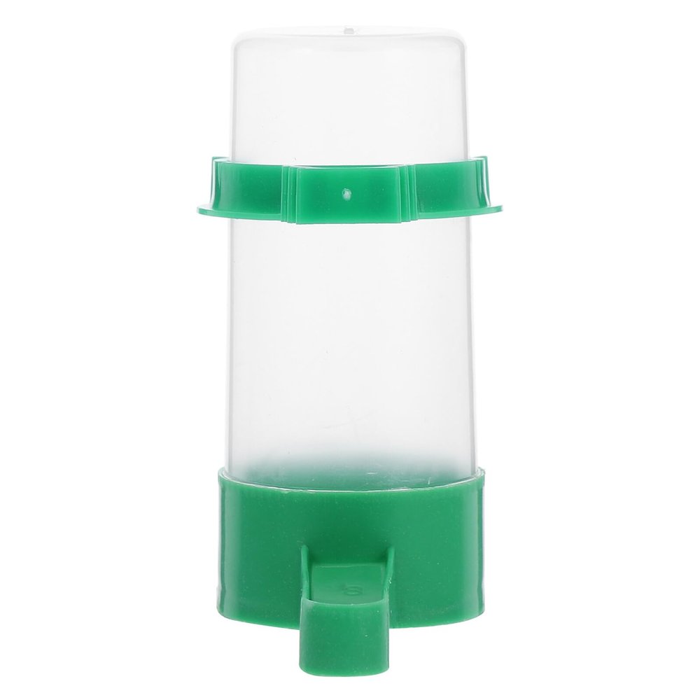 Automatic Bird Water Dispenser, 5-Pack, Plastic, Green