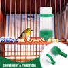 Automatic Bird Water Dispenser, 5-Pack, Plastic, Green view 3