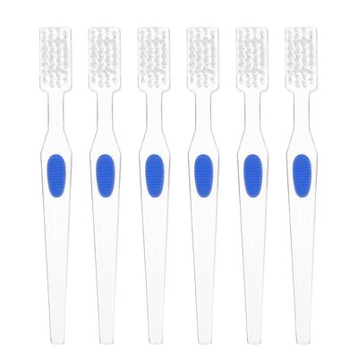 Denture and Retainer Cleaning Brushes, 6 Count