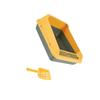 osi... Open Cat Litter Box with High Sides, Easy to Clean, for Indoor Cats, Durable, with Scoop view 2