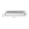 SOIMISS Stainless Steel Nail Tool Storage Trays, 4-Piece Set view 2