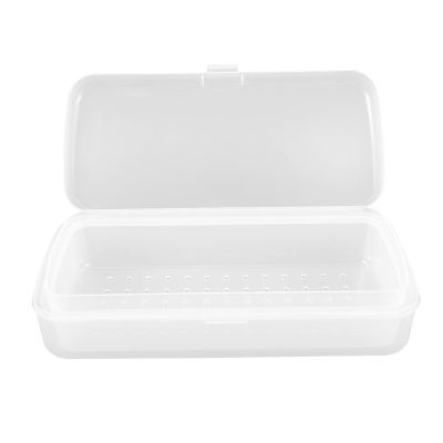 HOMSFOU Nail Tool Sterilization Box with Removable Tray