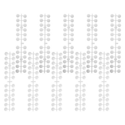 TEHAUX 240-Piece ABS Manicure Practice Color Cards