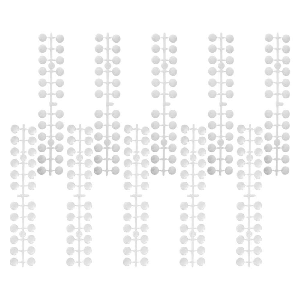 TEHAUX 240-Piece ABS Manicure Practice Color Cards