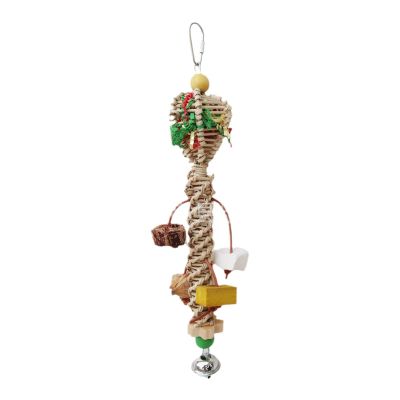 Chew Toy for Budgies and Cockatiels: Hanging Parrot Toy