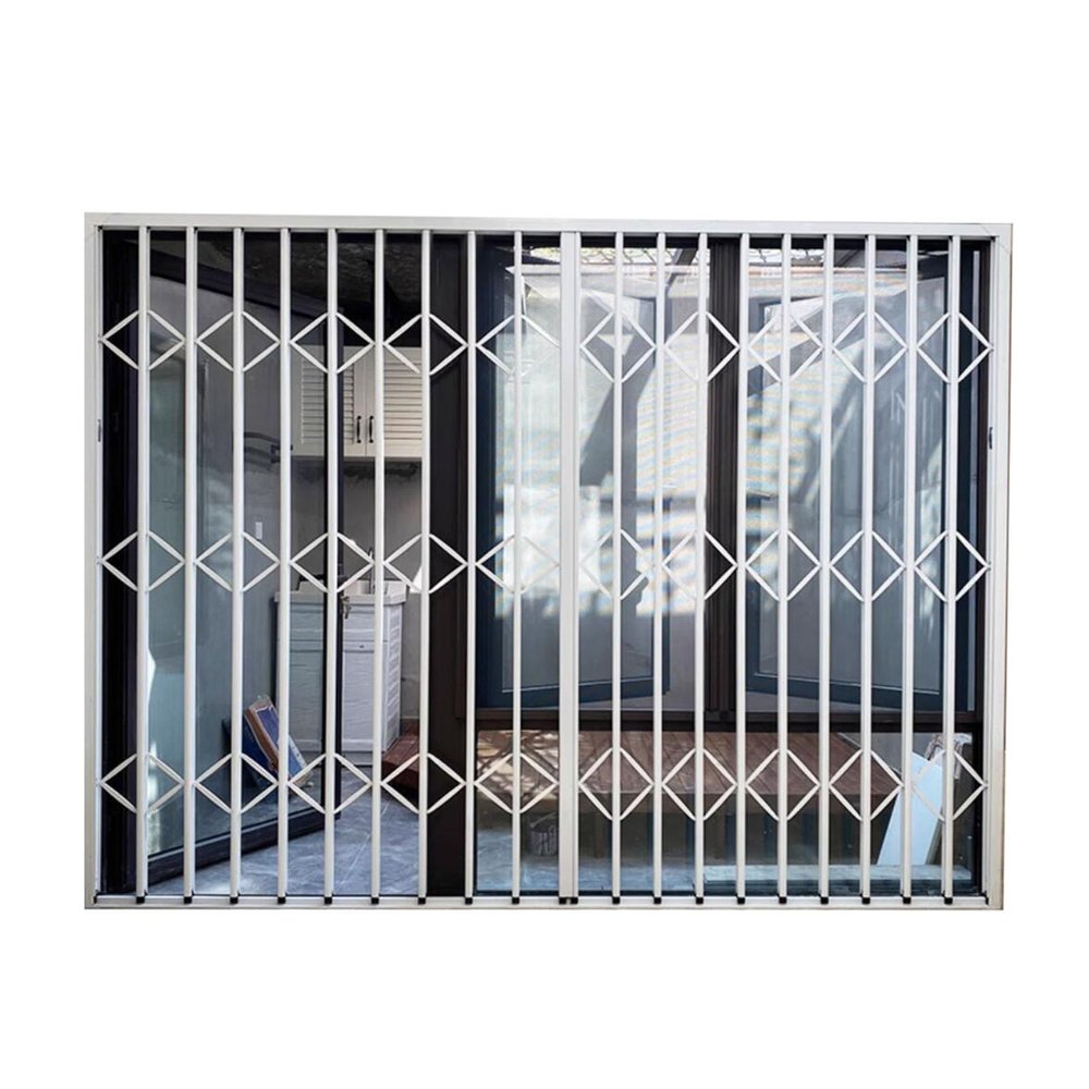 Childproof Folding Window Security Bars for Toddlers and Pets