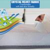 LDLCYCN Yellow, 70 × 185 cm, 6 cm Memory Foam Massage Bed Pad with Face Hole view 4