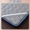 Gray Memory Foam Eyelash Bed Topper, 185 x 70 cm, 7 cm Thick, with Hole and Non-Slip Elastic Band, Square/Round/Trapezoid Head view 4