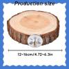 Natural Wood Platform Perch for Parrots and Small Pets view 3