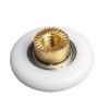 4-Piece 20/23/25/27 mm Shower Enclosure Rollers, Sliding Door Rollers for Bathroom (4 pcs, 20 mm) view 1