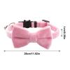 Bow Tie Dog Collar | Adjustable Cat Collar with Removable Bell view 4