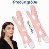 2-Pack Reusable Double-Chin Mask, V-Shaped Face-Lifting Band view 2