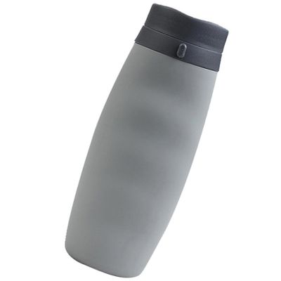 MAGICLULU 580 mL Foldable Silicone Water Bottle with Lightweight Design and Carrying Loop