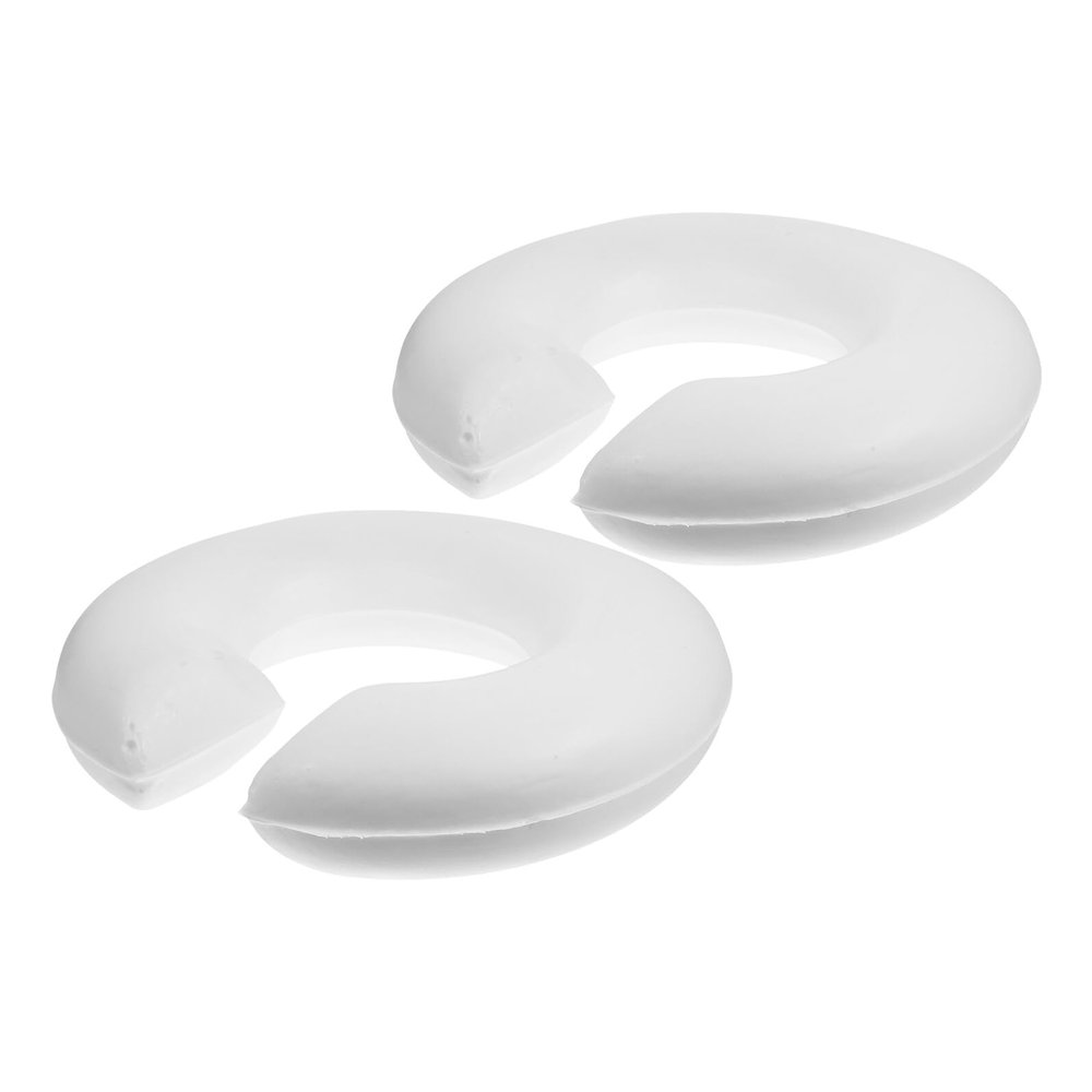 Abaodam 2-Pack Universal Memory Foam Massage Face Cushions, U-Shaped Head and Neck Support with Removable Core for Spa and Beauty Treatments