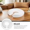 Abaodam 2-Pack Universal Memory Foam Massage Face Cushions, U-Shaped Head and Neck Support with Removable Core for Spa and Beauty Treatments view 3