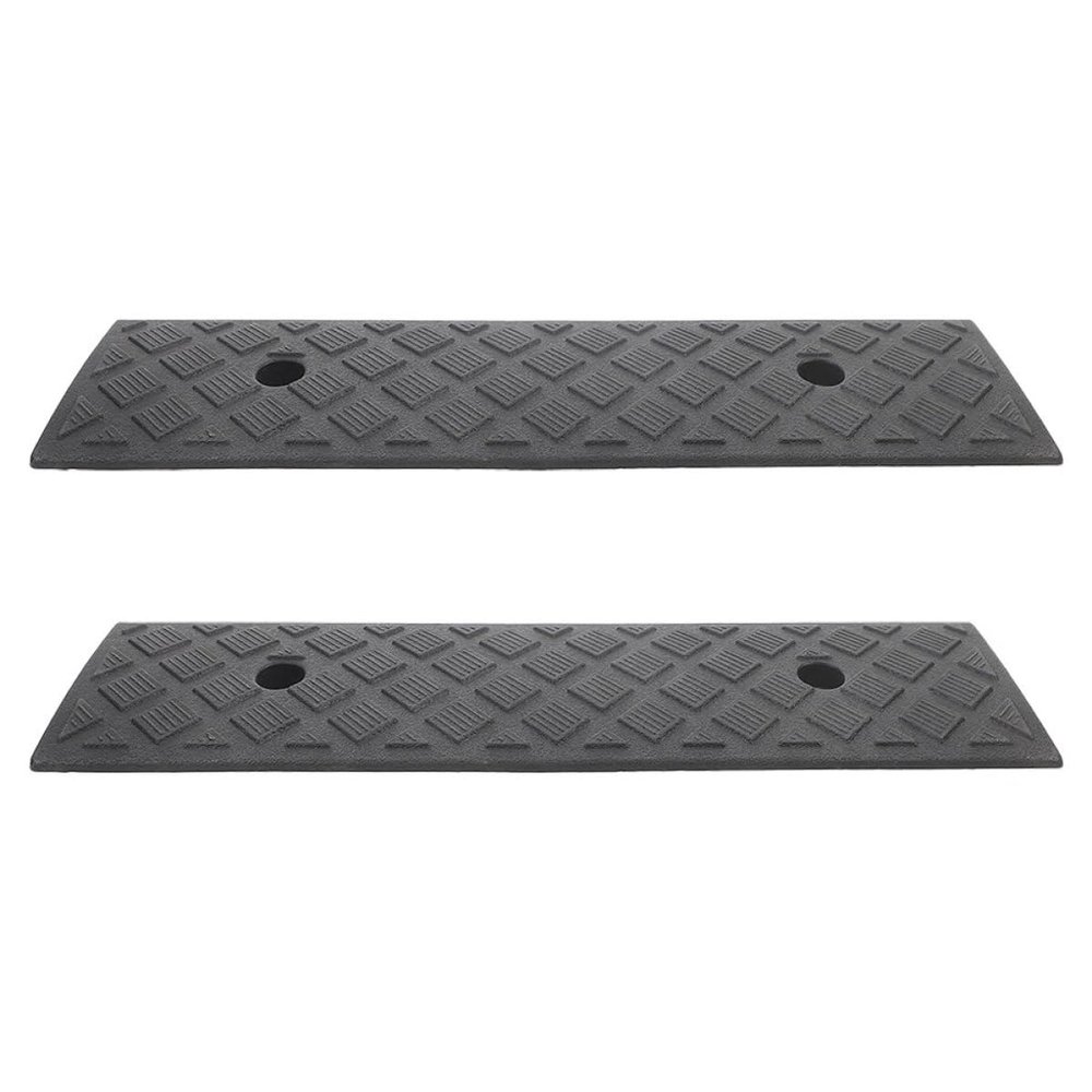 Tofficu 2-Piece PE Plastic Loading Ramps for Motorcycles and Bicycles