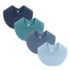 Tmboryuu Cotton Baby Bib, U-Shaped Drool Bib for Newborns view 3