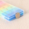 VICASKY 2-Pack Colorful 7-Day Pill Organizer, 21 Compartments view 4
