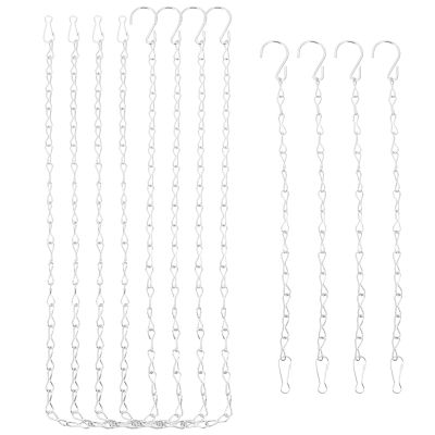 Housoutil 8-Piece Iron Hanging Chains for Indoor Gardens