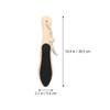 Double-Sided Wooden Foot File for Callus Removal view 2