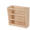 predolo Wooden Hay Feeder for Small Animals, 18 x 18 x 6 cm view 2