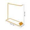 INOOMP 5-Piece Gold Metal Nail Art Display Stands view 2